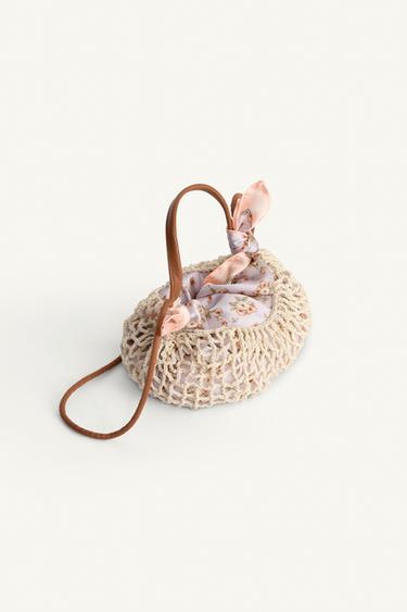 LIMITED EDITION MESH BAG - Ecru White by Zara - Image 3