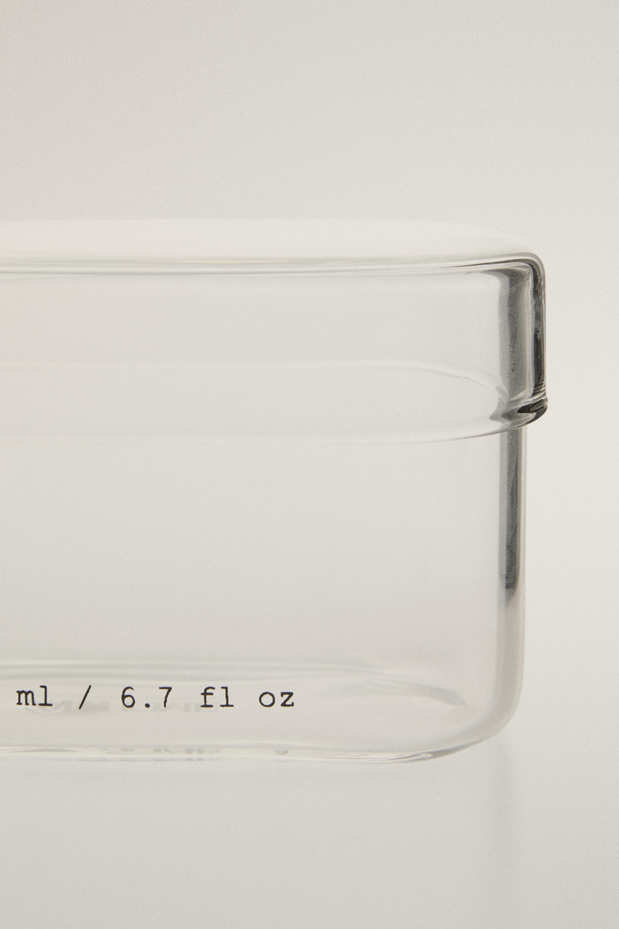 POT RANGEMENT SALLE DE BAIN BOROSILICATE LETTRES