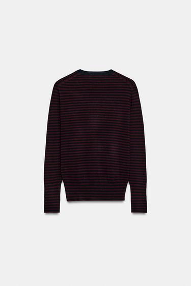 BASIC PLAIN KNIT JUMPER - Stripes by Zara - Image 9