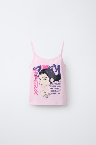 KPOP DEMON HUNTERS™ NETFLIX © TOP - Pink / White by Zara - Image 1