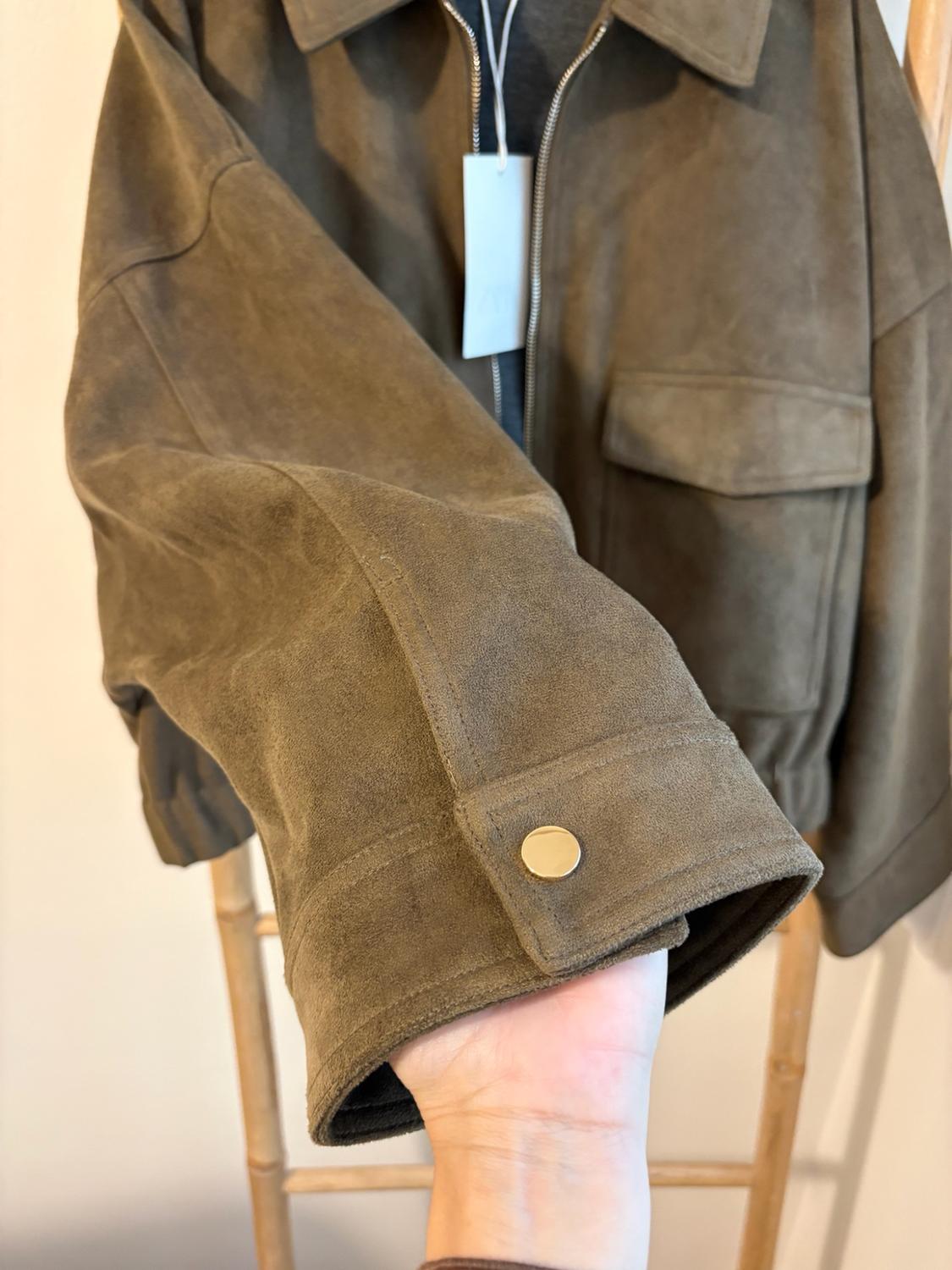 FAUX SUEDE JACKET - Image 2
