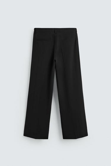 FLOWING SUIT TROUSERS - Black by Zara - Image 6