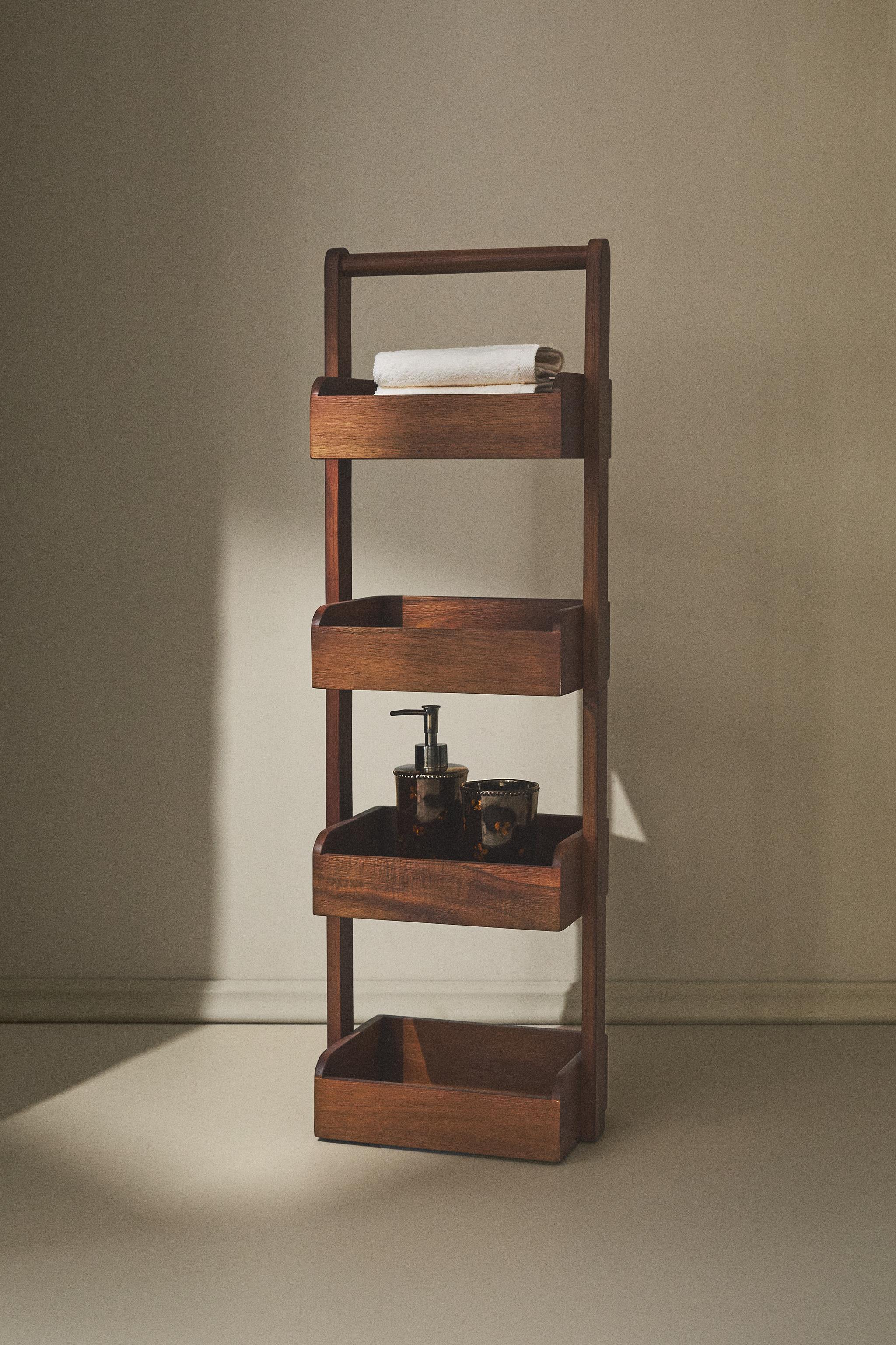 アカシア ストレージラック - ブラウン | ZARA Japan / 日本