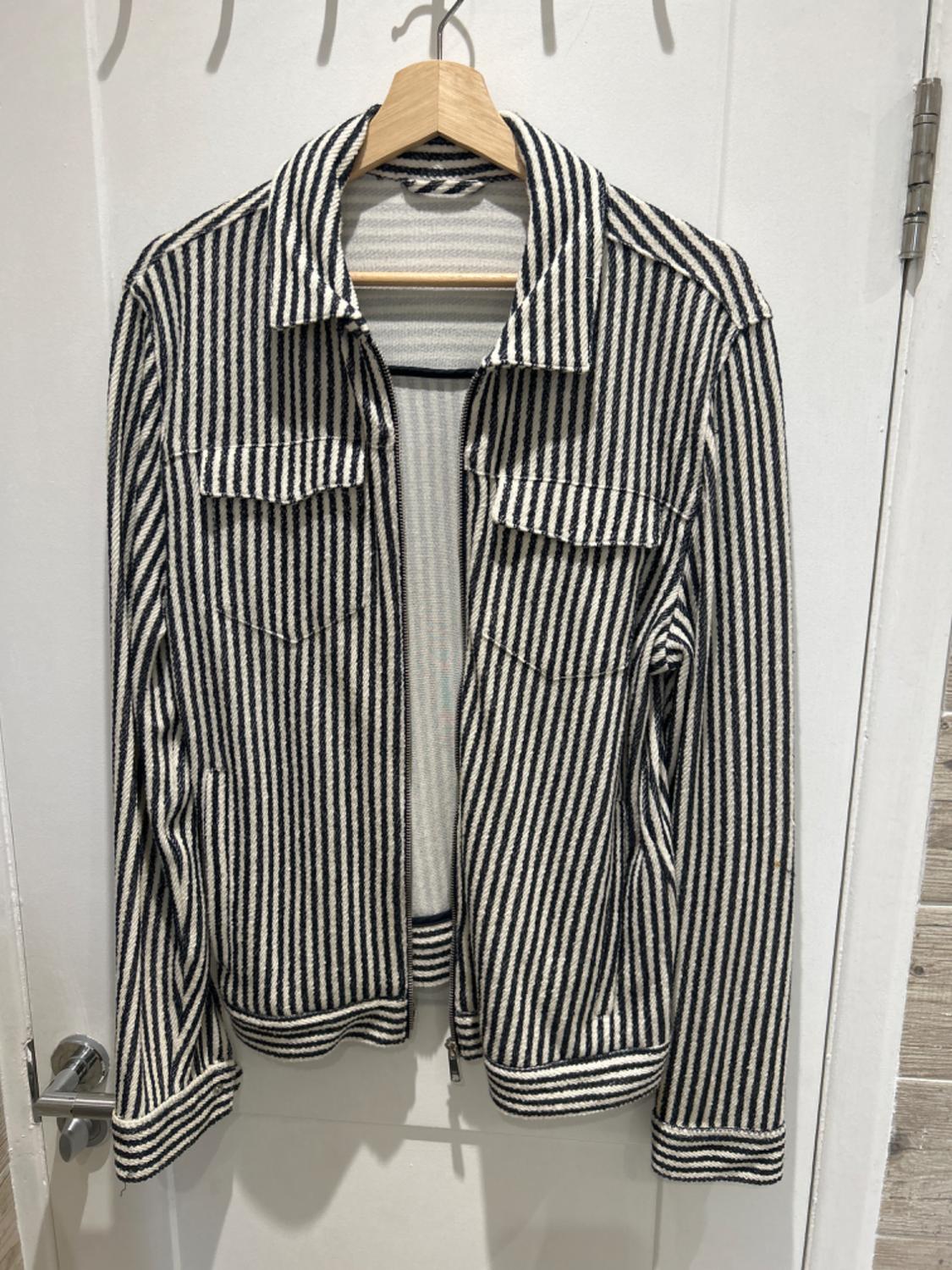 TEXTURED STRIPE JACKET - Image 6