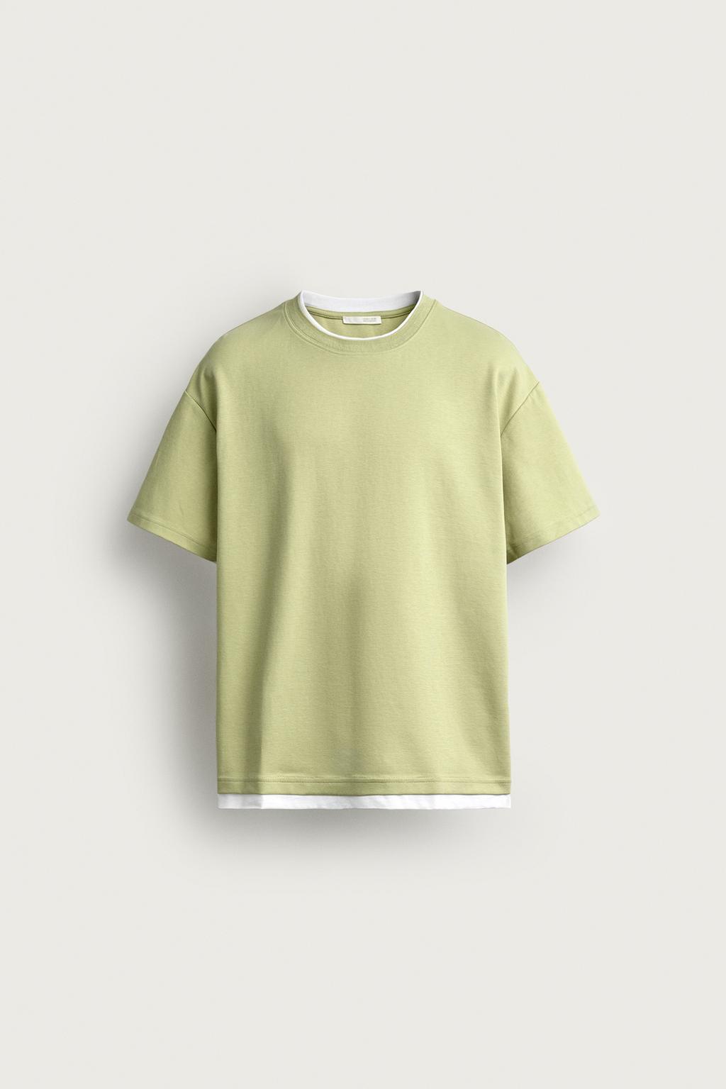CONTRAST RELAXED FIT T-SHIRT