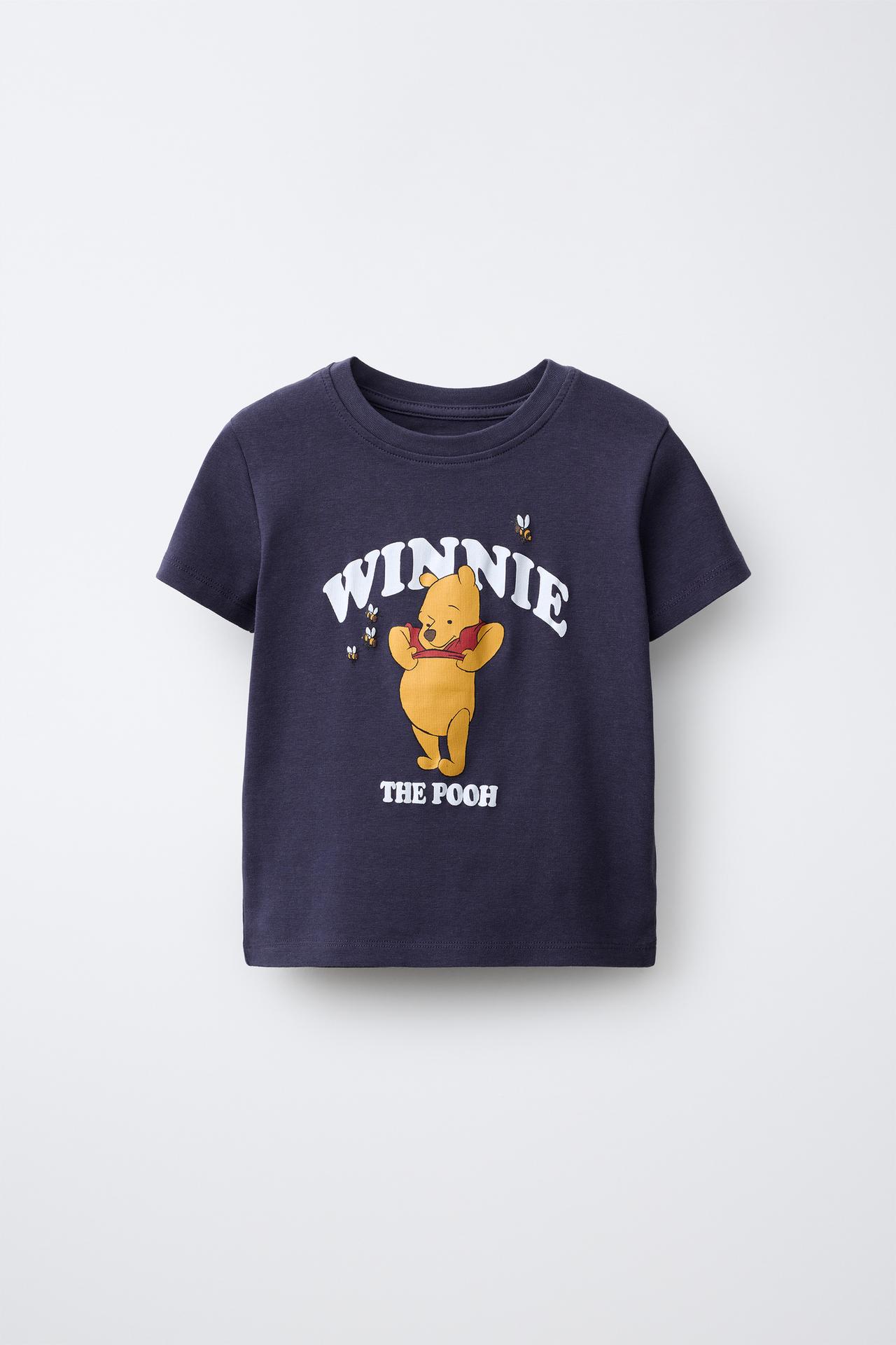 WINNIE THE POOH © PRINTED T-SHIRT — Blue