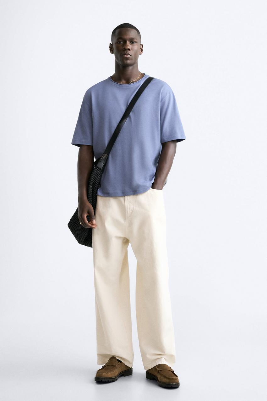MOKASSIN MIT SCHAFTBRÜCKE AUS LEDER - Beige | ZARA Deutschland 