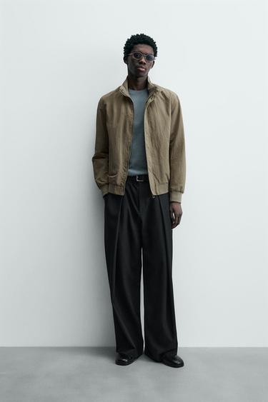 CAZADORA TÉCNICA WATER REPELLENT - Marrón de Zara - Imagen 0