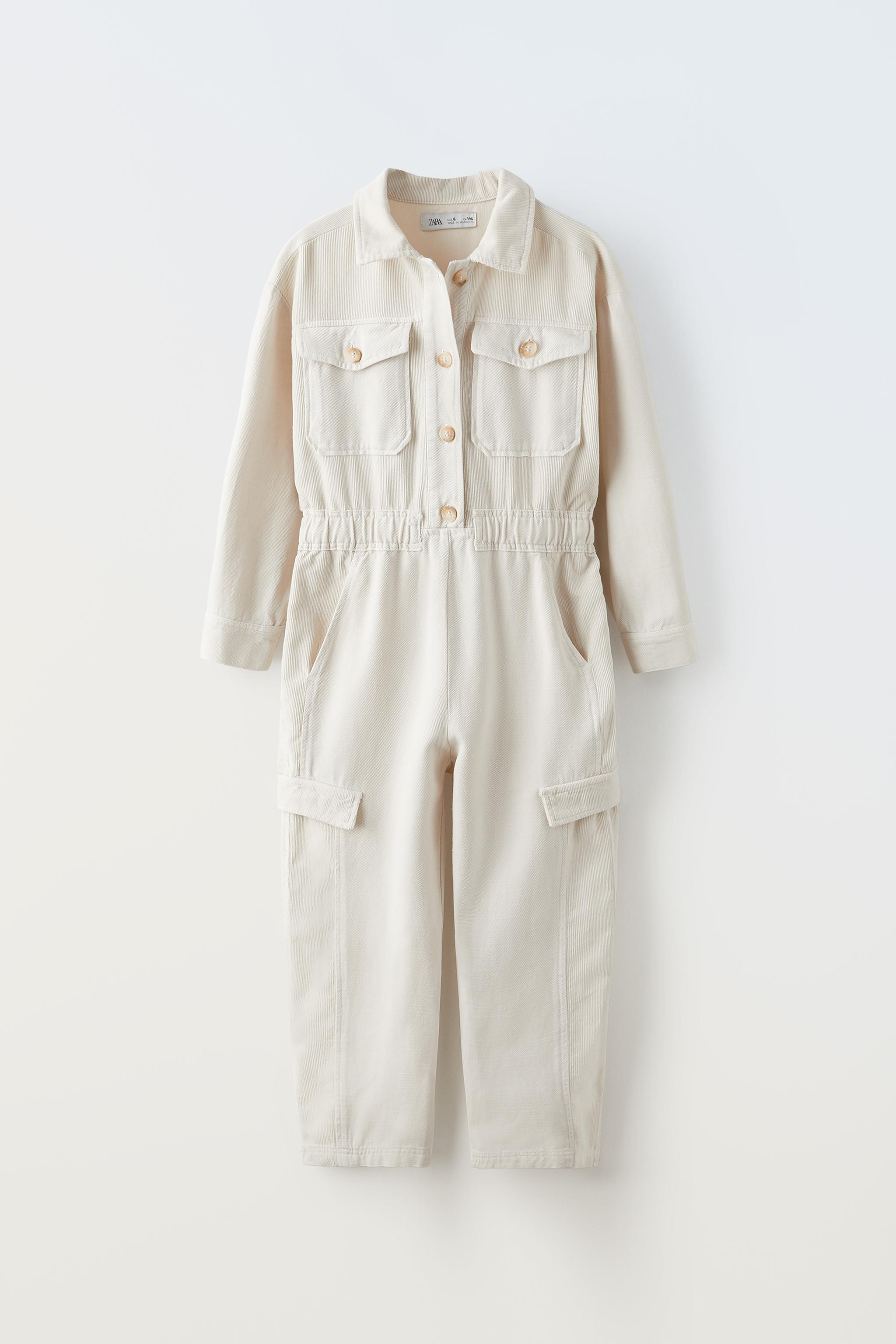 Zara store buttoned jumpsuit