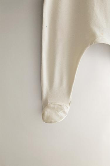 ENSEMBLE DE NAISSANCE BÉBÉ LAPINS ET FLEURS - Blanc cassé de Zara - Image 2