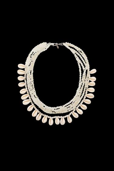 SHELL SHINE NECKLACE - 990 by Zara - Image 0