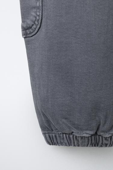 PANTALON DE JOGGING SUPER ÉLASTIQUE - Bleu de Zara - Image 3