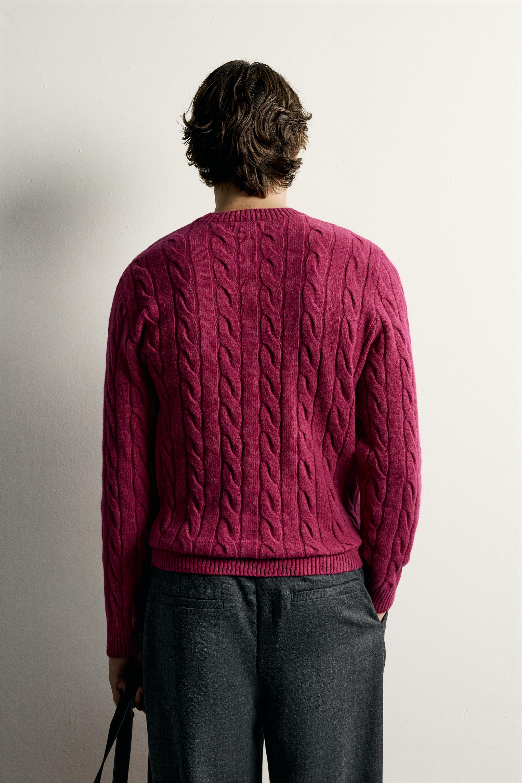 PULL REGULAR FIT À TRESSES