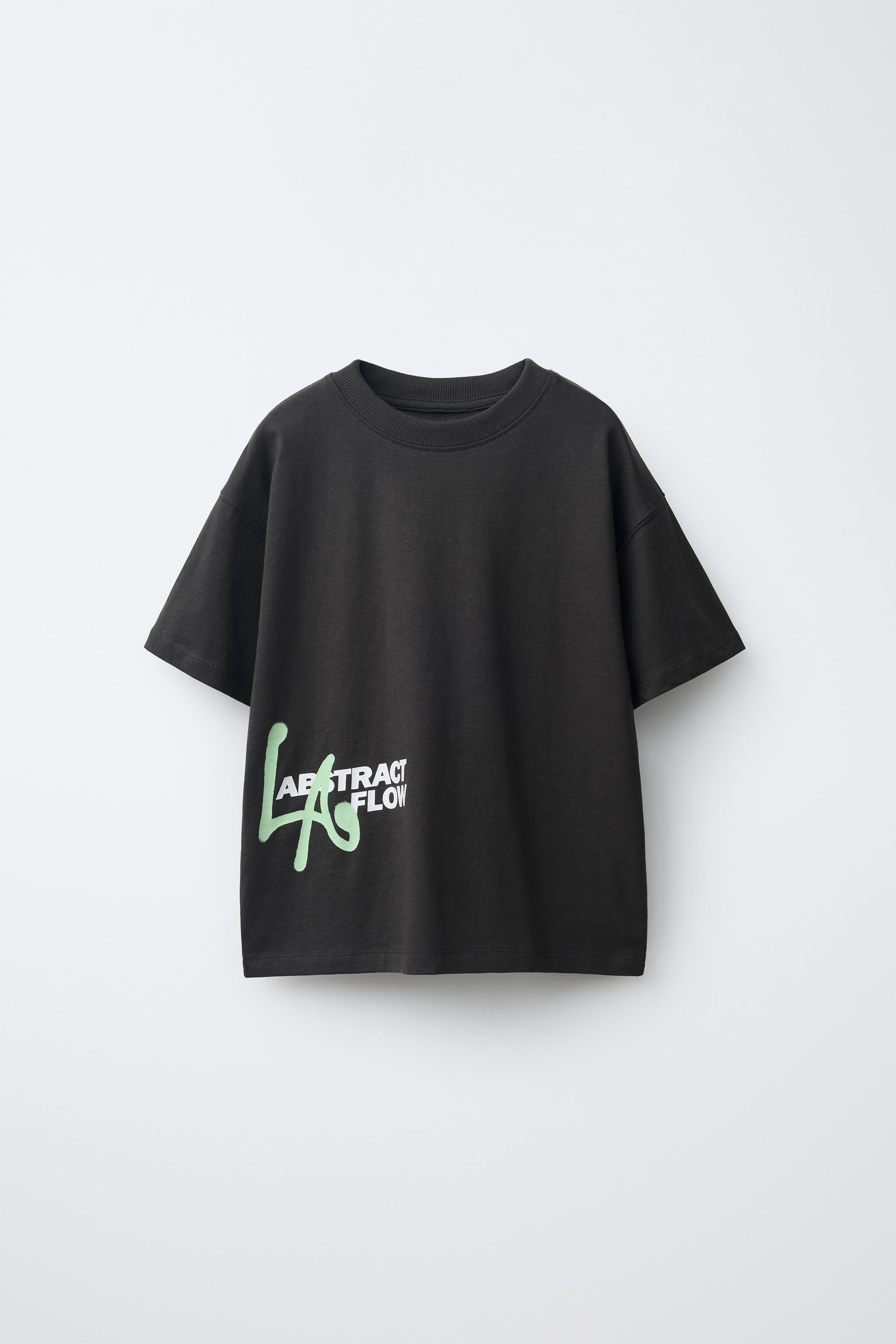 TEXT GRAPHIC T-SHIRT