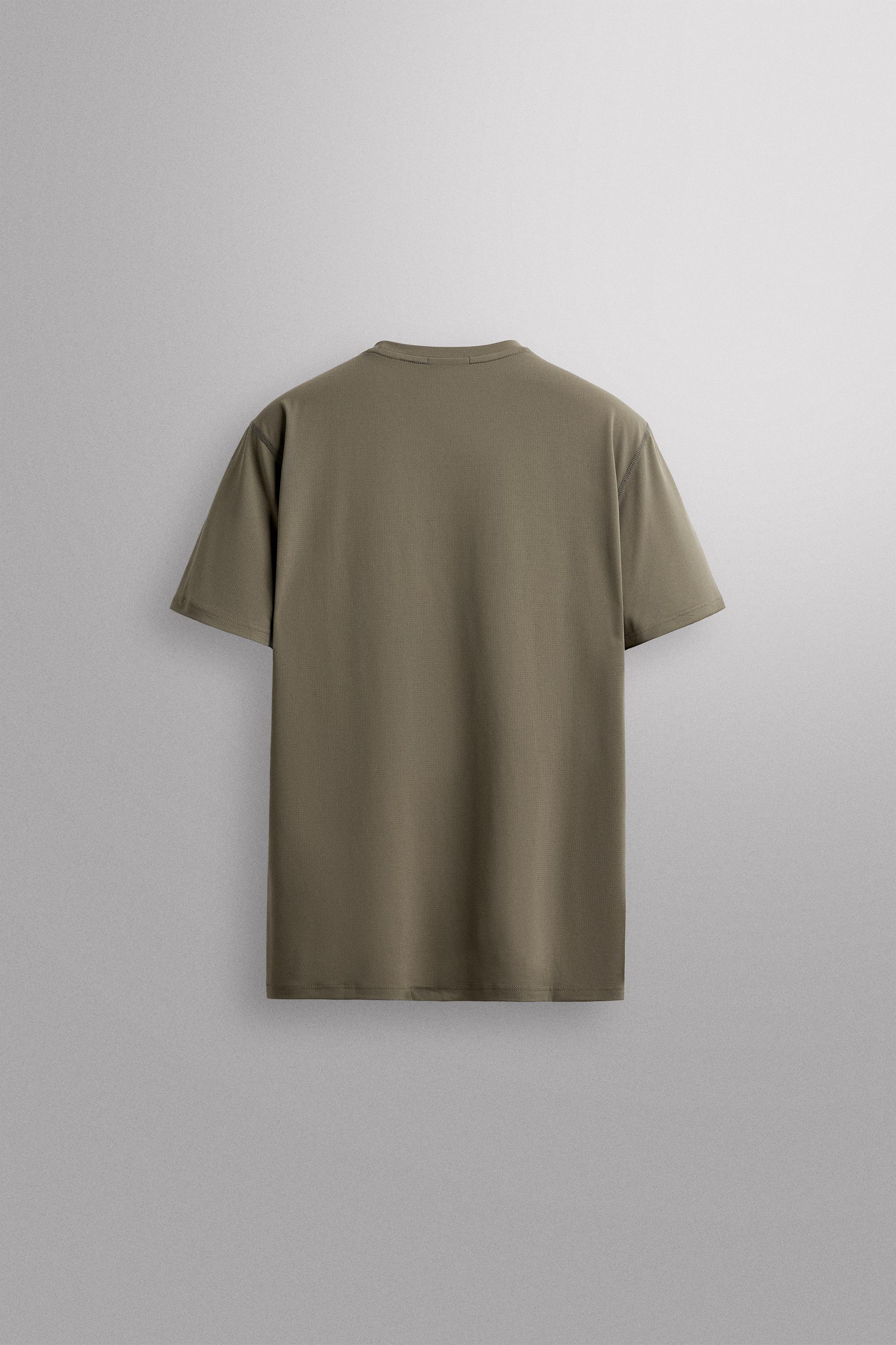 ベーシックテクニカルTシャツ - ライトグレー | ZARA Japan / 日本