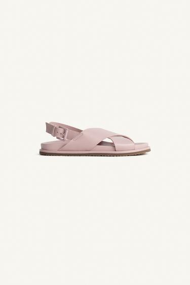 LTHR CRSSVR SNDLS - Pink by Zara - Image 6