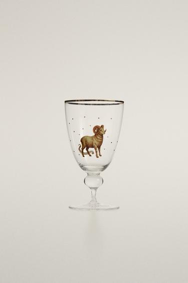 ARIES ZODIAC GLASS | MARISA BERENSON - شفاف الخاص بـ Zara - صورة 0