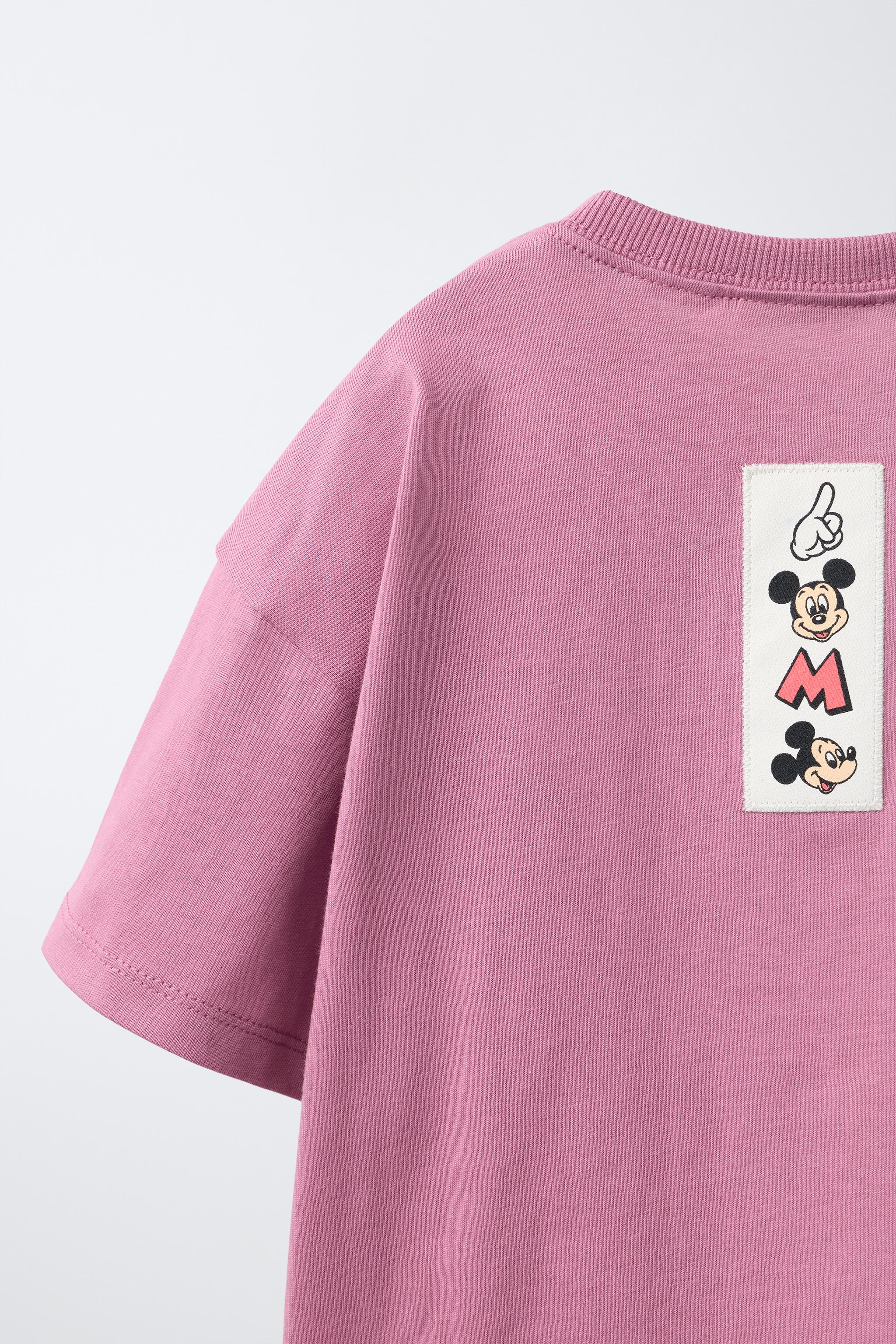 EMBROIDERED MICKEY MOUSE © DISNEY T-SHIRT