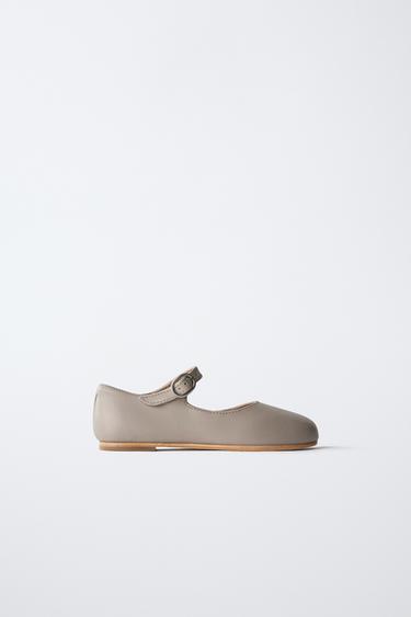 BALLERINES BRACELET ÉDITION LIMITÉE - Gris taupe de Zara - Image 0
