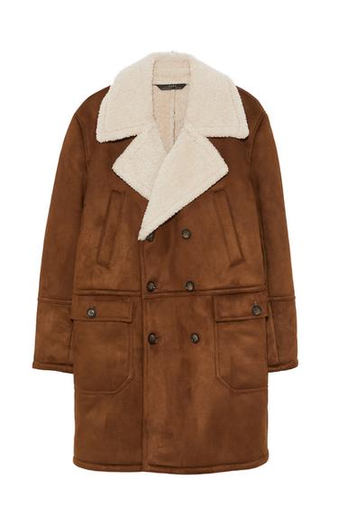 DOUBLE-SIDED THREE-QUARTER-LENGTH COAT
