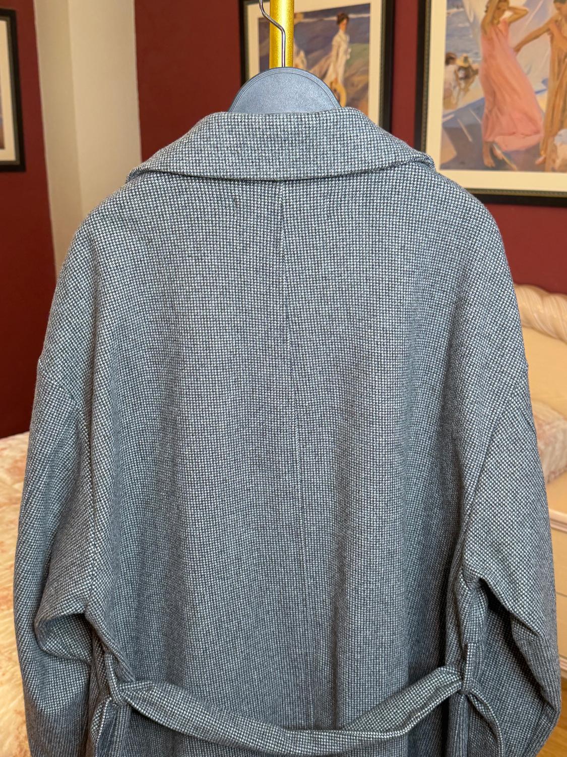 BELTED SOFT-EFFECT COAT - Image 5