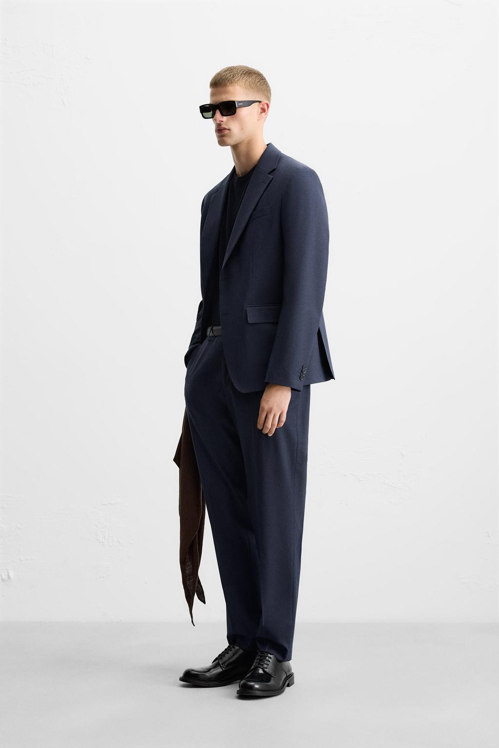 Thumbnail image for CHECK SUIT TROUSERS