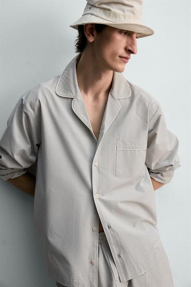 ENSEMBLE PYJAMA SHORT - Vert de Zara - Image 6