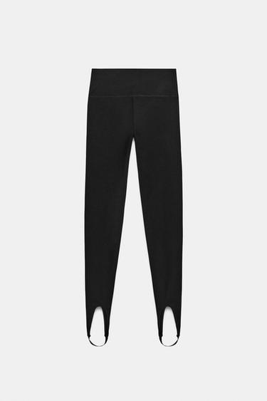 LEGGING FUSEAU STRETCH - Noir de Zara - Image 4