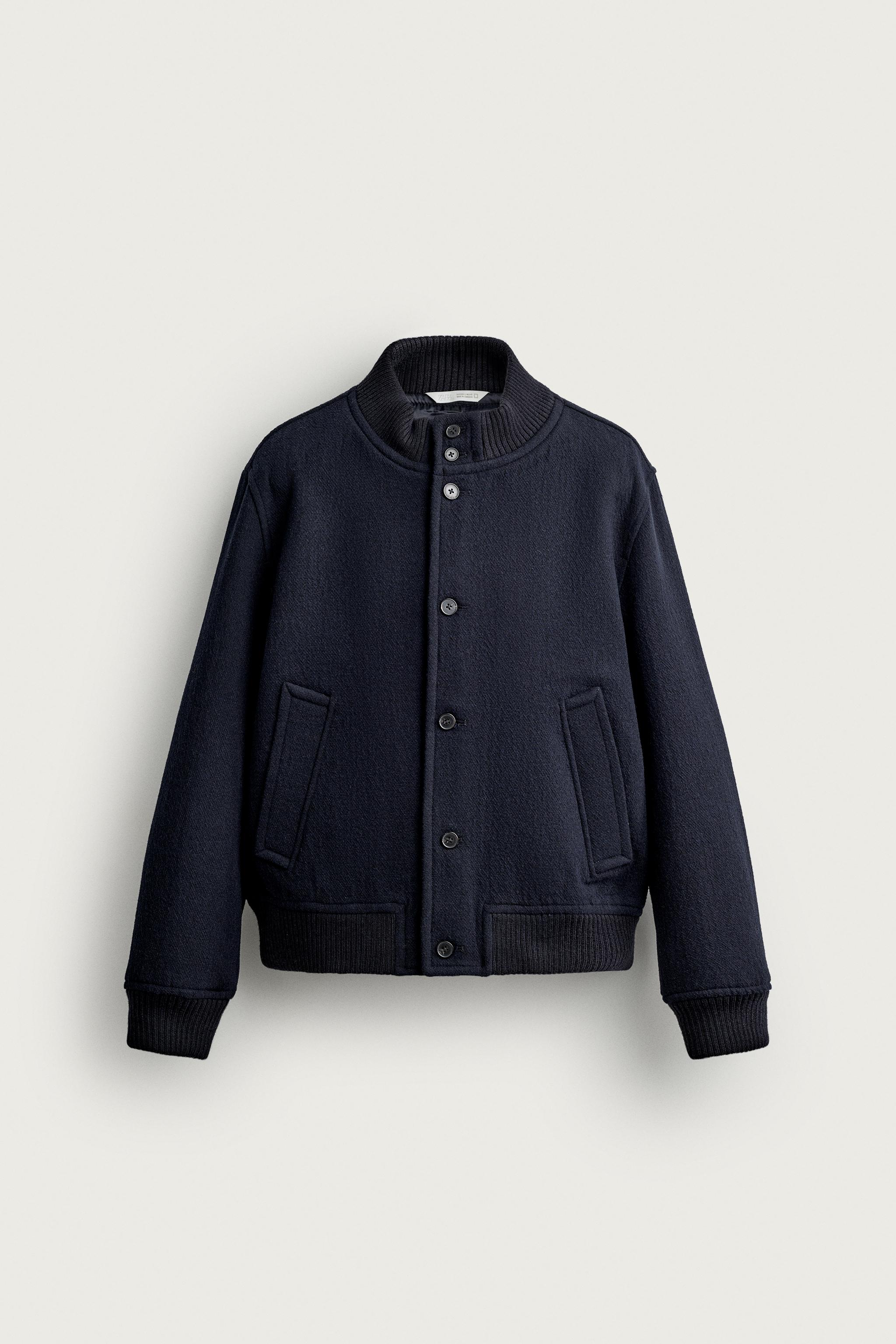 RELAXED-FIT WOOL JACKET
