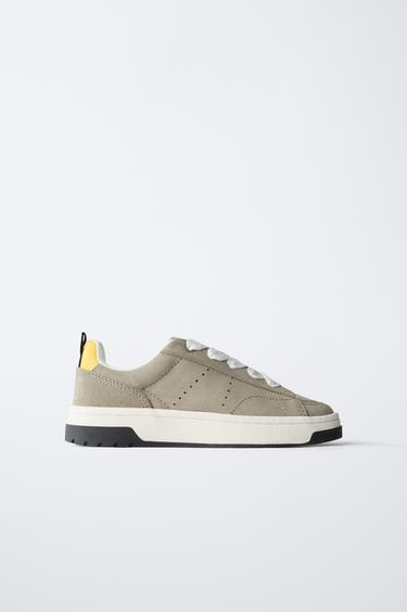 SKATER PLIMSOLLS - Grey by Zara