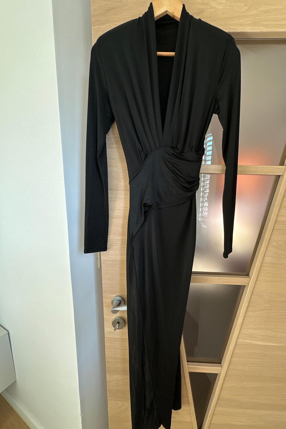 DRAPED DRESS