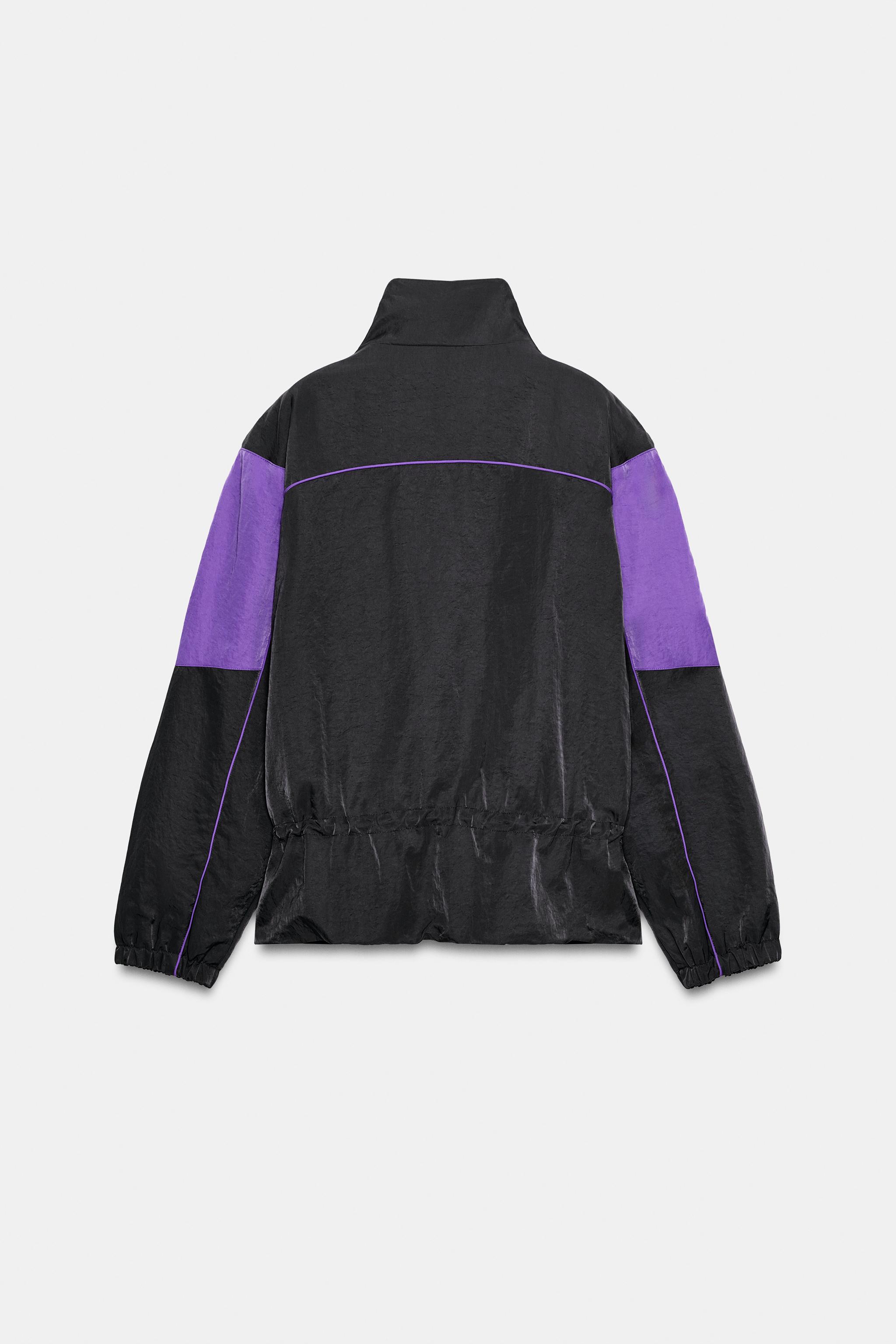 JACKET WITH SHOULDER PADS - Anthracite grey | ZARA United States