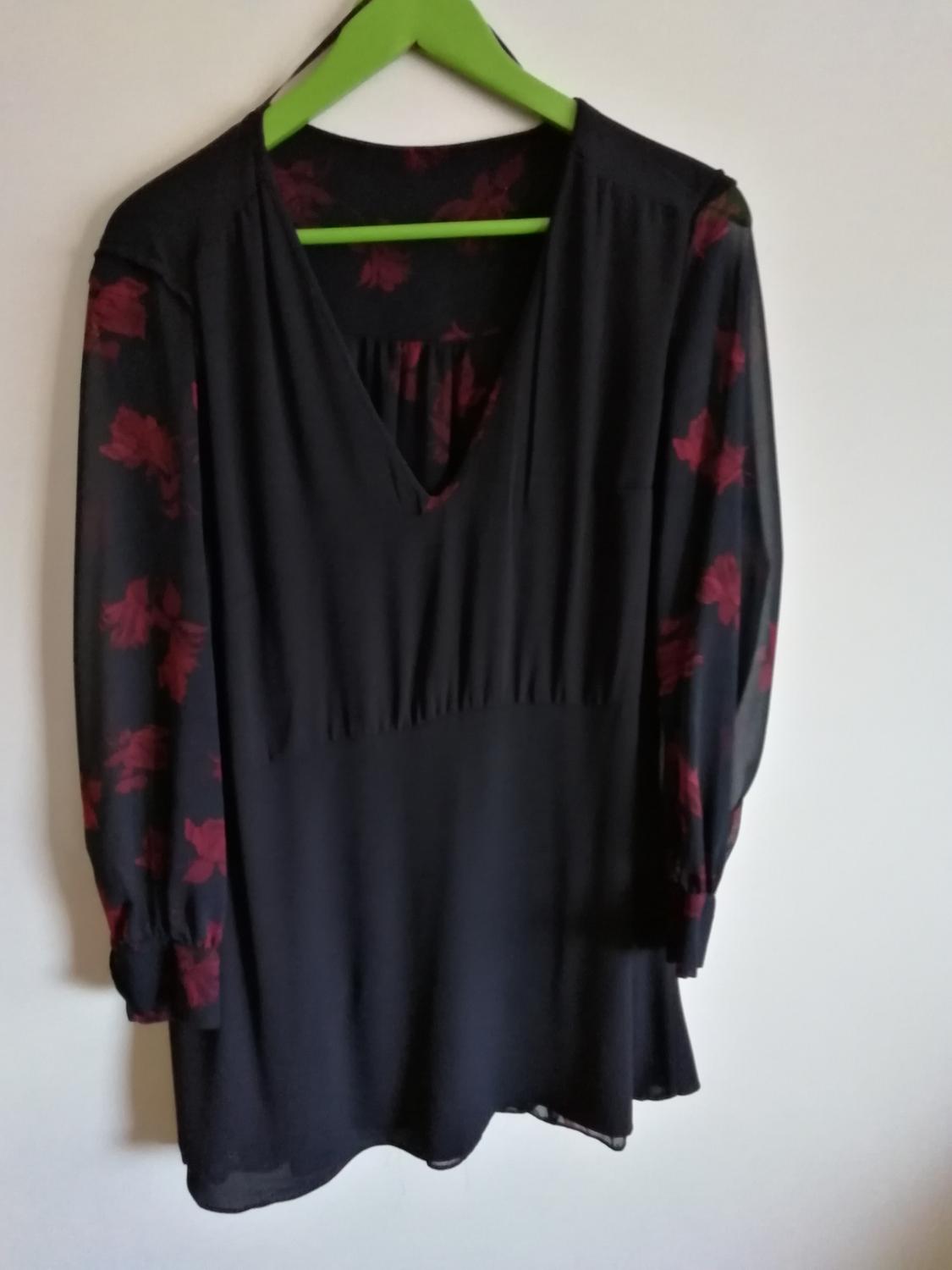 RUFFLED PRINTED DRESS - Image 5