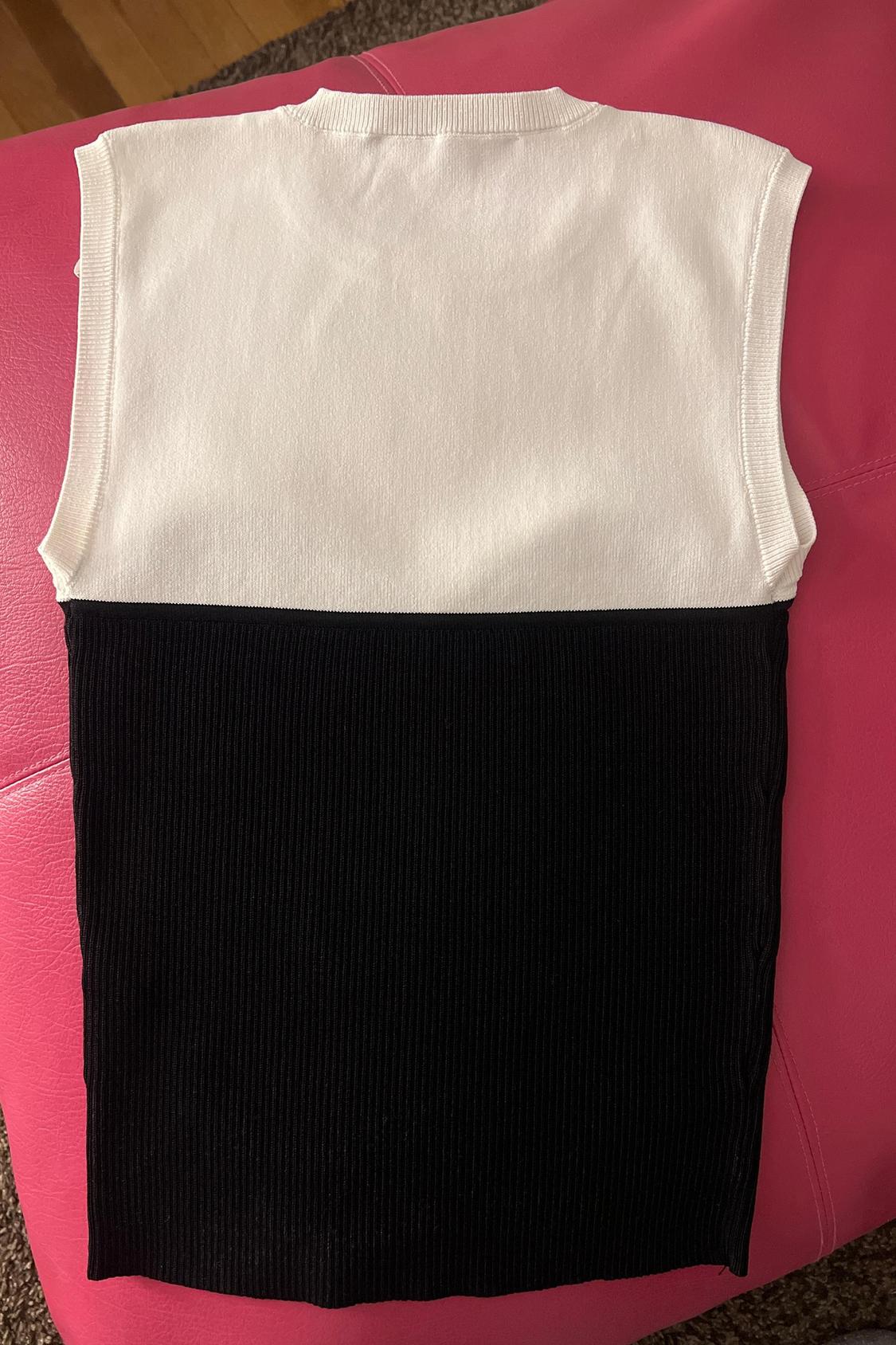 CONTRAST KNIT TOP - Image 3
