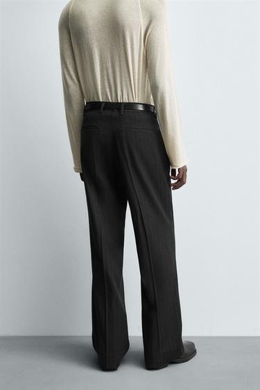 STRIPED SUIT TROUSERS - striped by Zara - Image 2