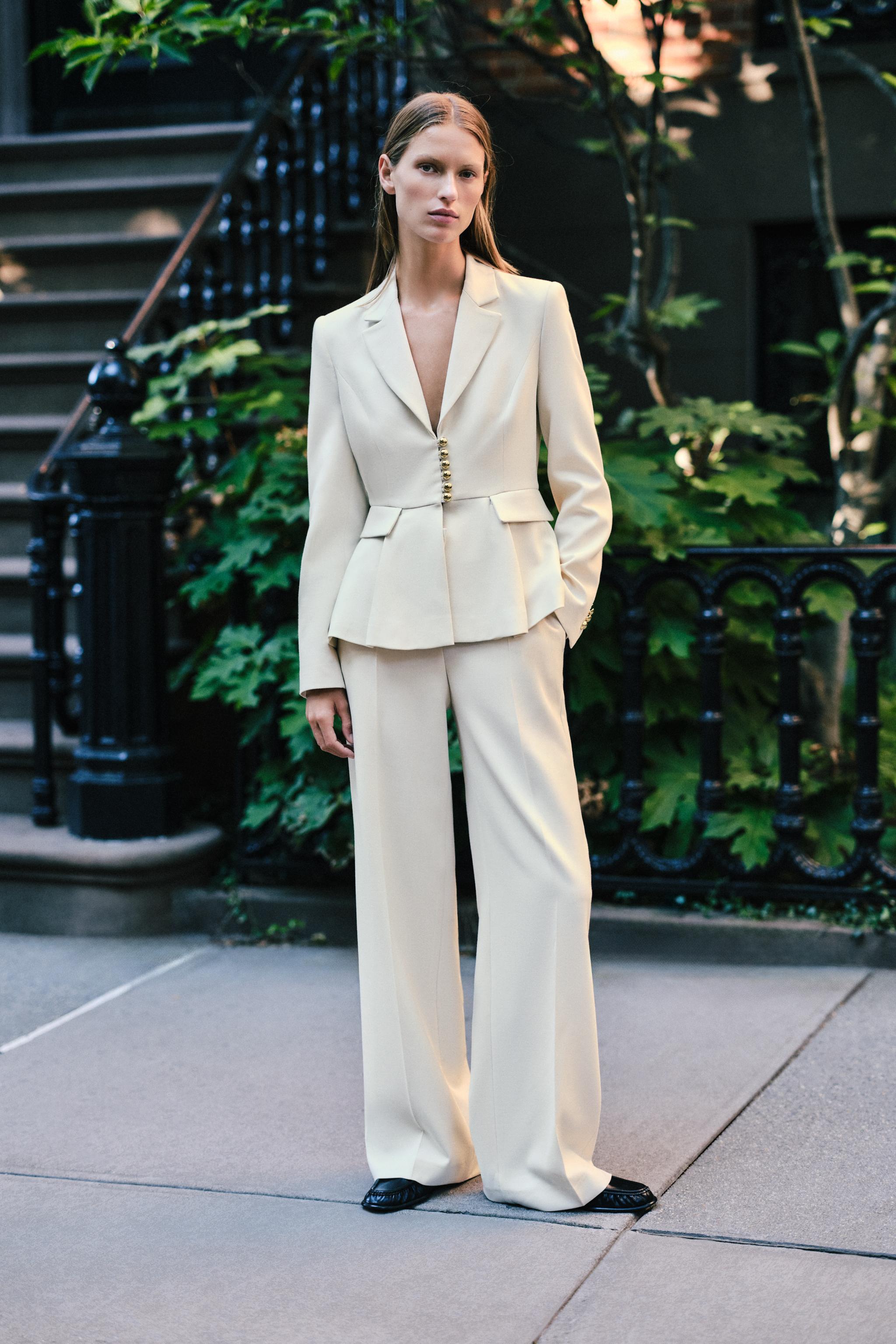 Zara VATALI PEPLUM BLAZER