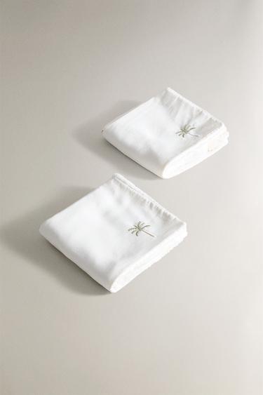 LOT TOALLAS TOCADOR MOUTONNÉE (LOT DE 2) - Blanc cassé de Zara - Image 2