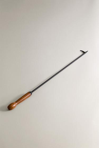 IRON FIREPLACE POKER - Black by Zara - Image 1