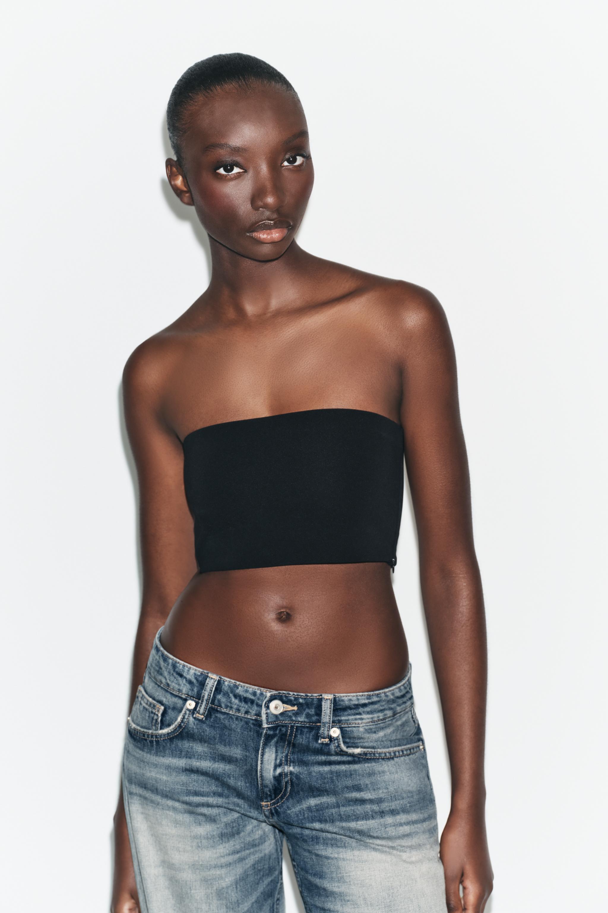 ペプラムリボン トップス ZARA ペプラム 夏服 ノースリーブ ZARAでアタリだったリボンペプラムトップス！ デザインとシルエットが