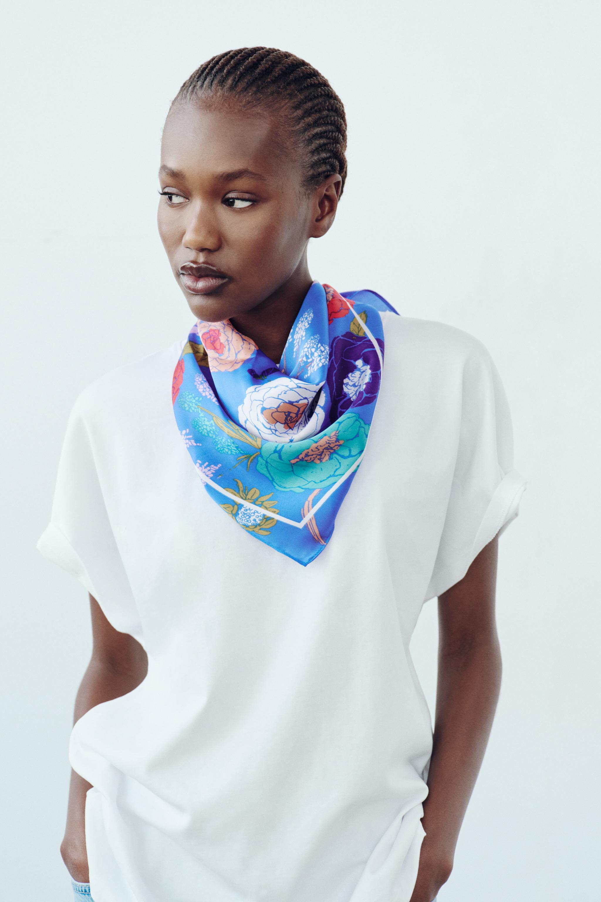 Jupe imprimé foulard zara best sale