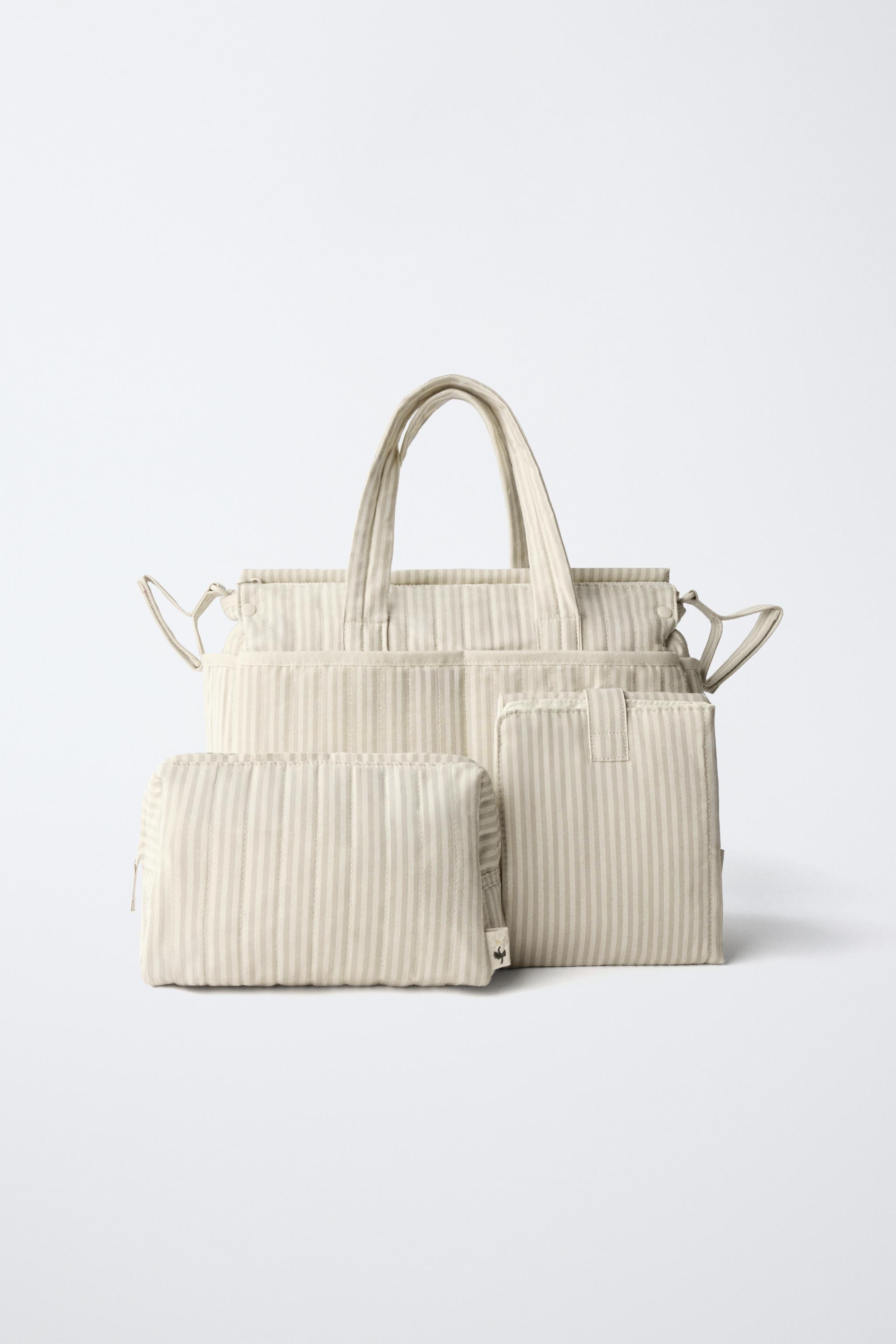 SAC DE MATERNITÉ À RAYURES
