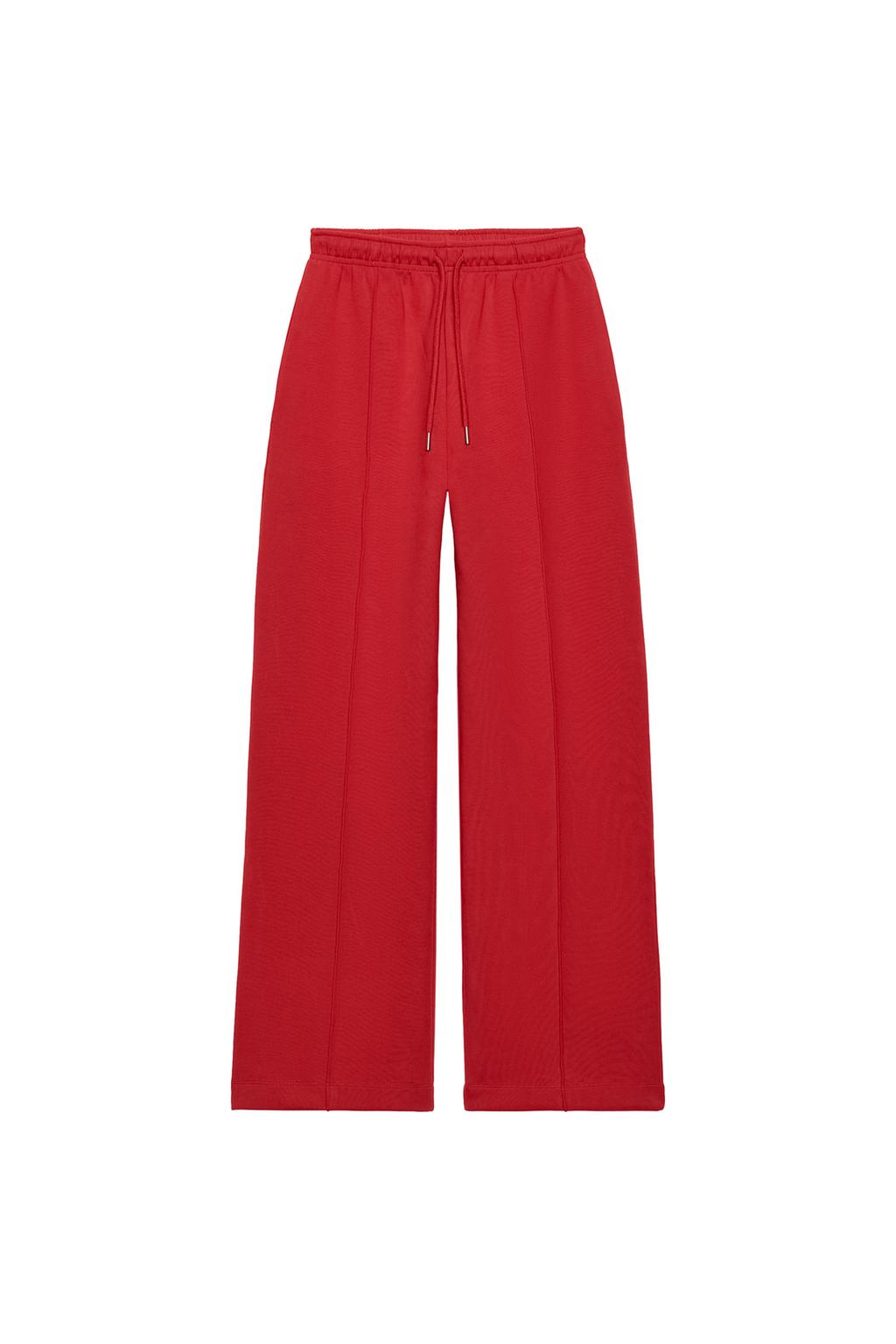 INTERLOCK TROUSERS WITH SEAM DETAIL