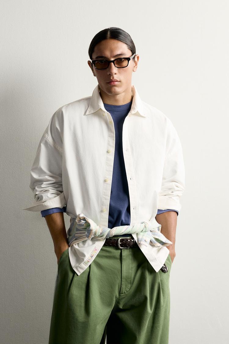 FRUIT OF THE LOOM™ BOXY FIT OXFORD SHIRT