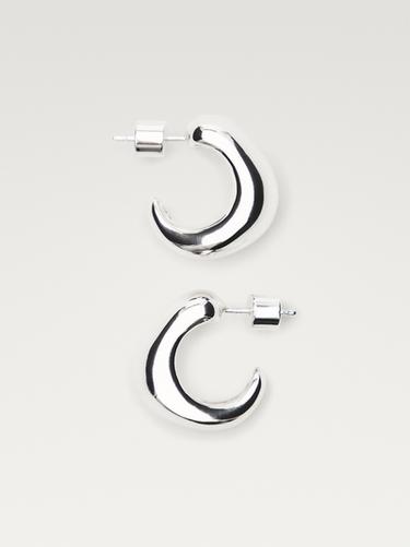 Pendiente roca pequeños - Plata de Zara