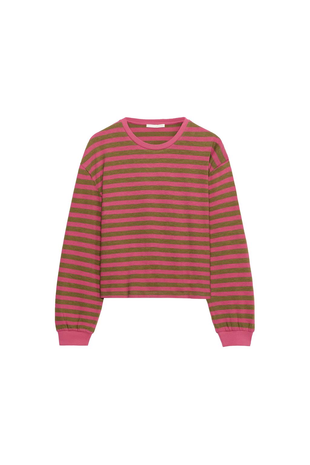 STRIPED LONG SLEEVE T-SHIRT - image 4