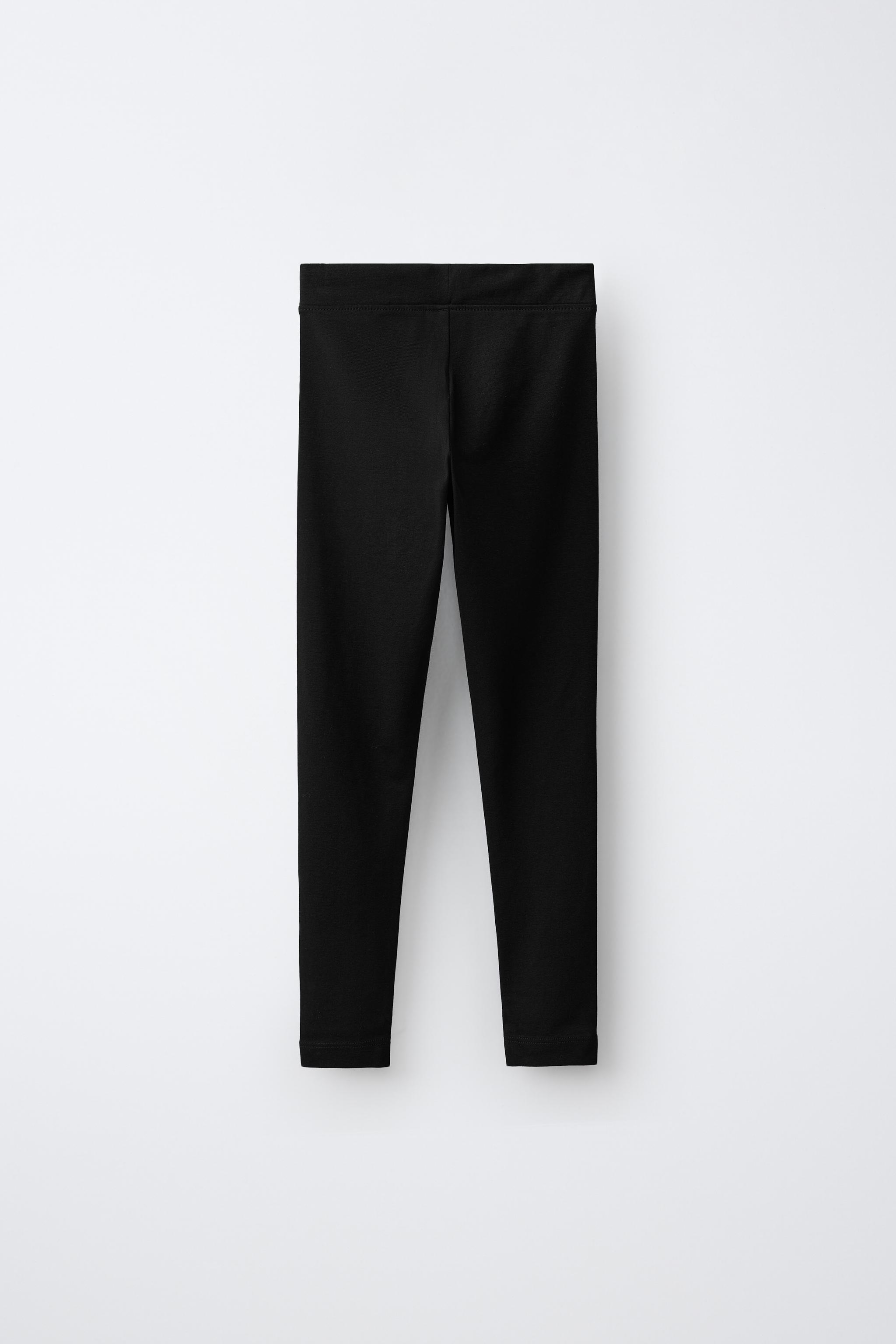 Детские леггинсы Zara TWO-PACK PLAIN LEGGINGS — фото 3