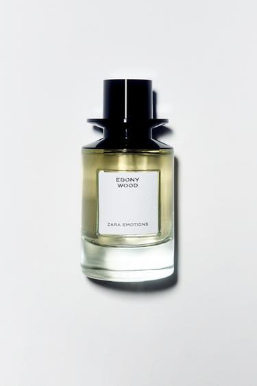 Zara EBONY WOOD 限量版淡香精 100 毫升 (3.4 液量盎司)。 - 明淺棕色