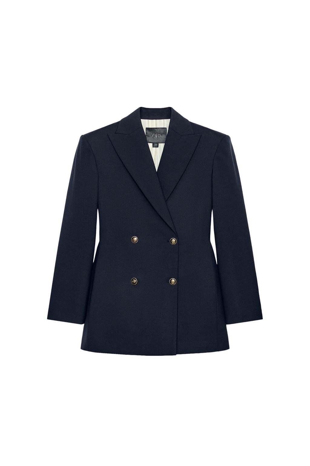 ZW COLLECTION FITTED BUTTONED BLAZER - image 3