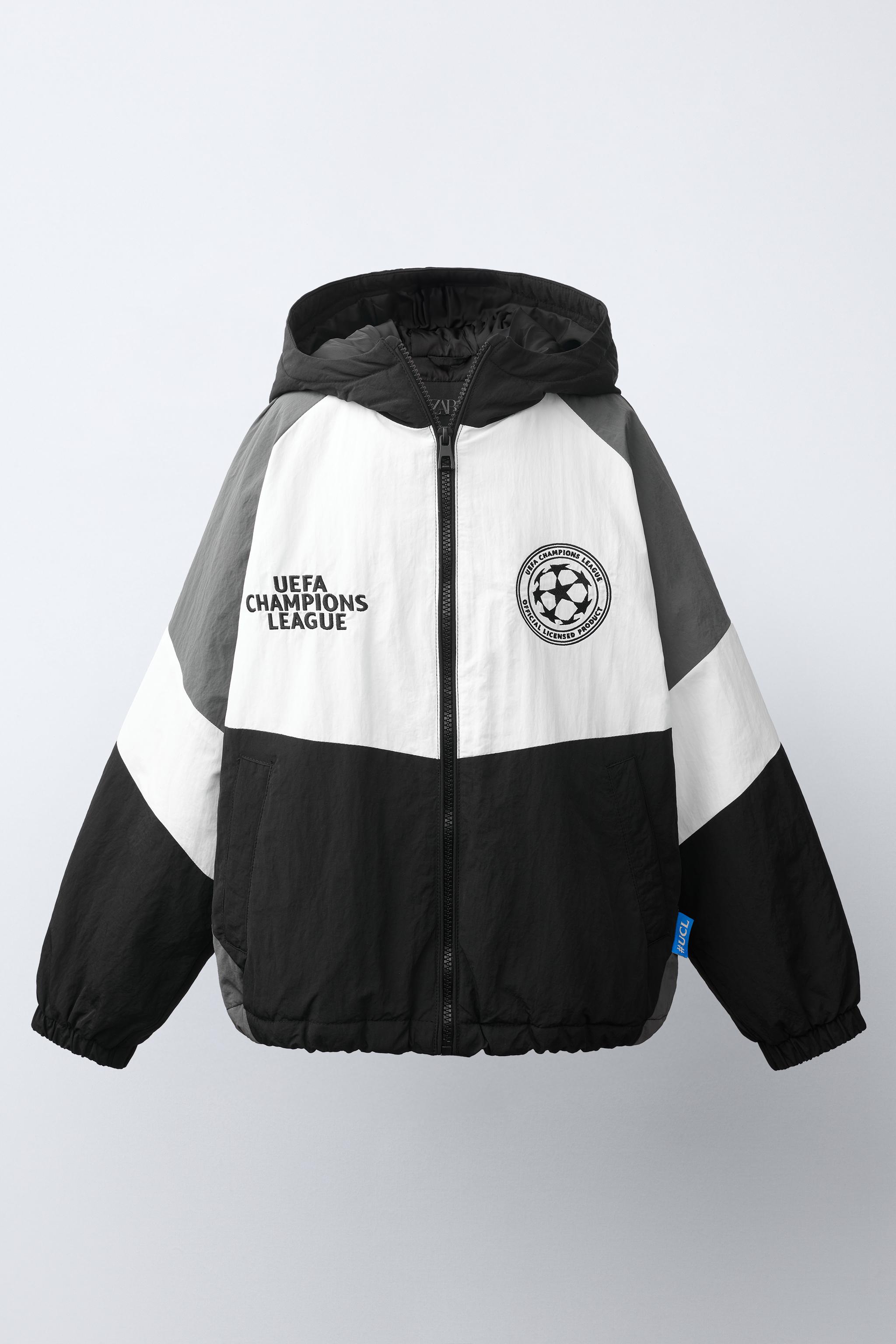 UEFA CHAMPIONS LEAGUE®カラーブロックジャケット - ブラック | ZARA