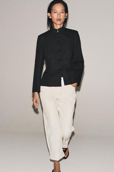 BLAZER PEPLUM BRANDENBOURGS ZW COLLECTION - Noir de Zara - Image 4
